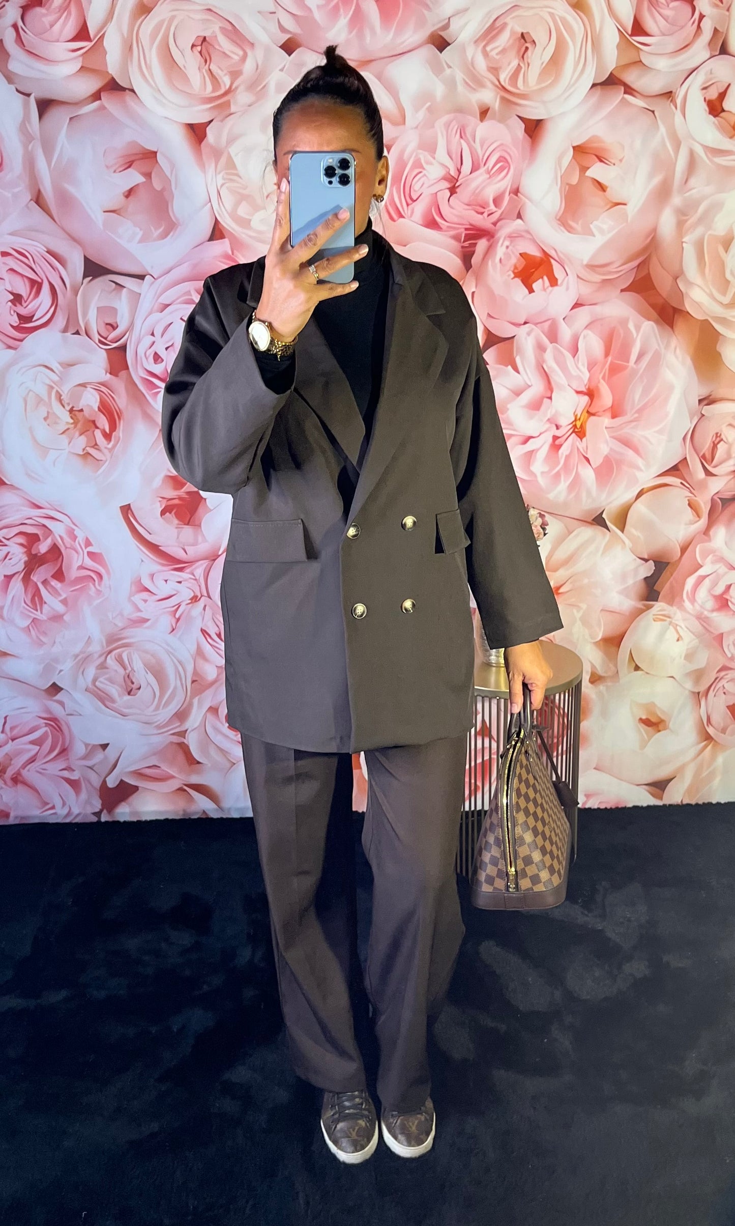 Blazer Oversize Chocolat