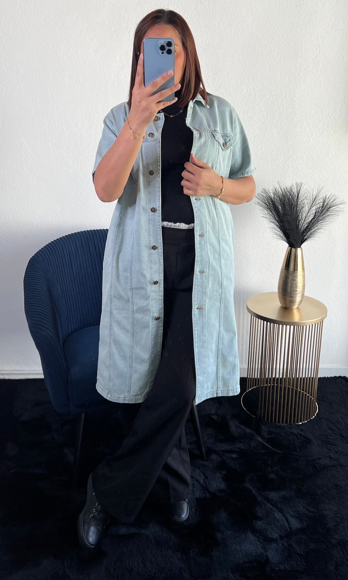 Robe Tunique en Jeans - Kify By S