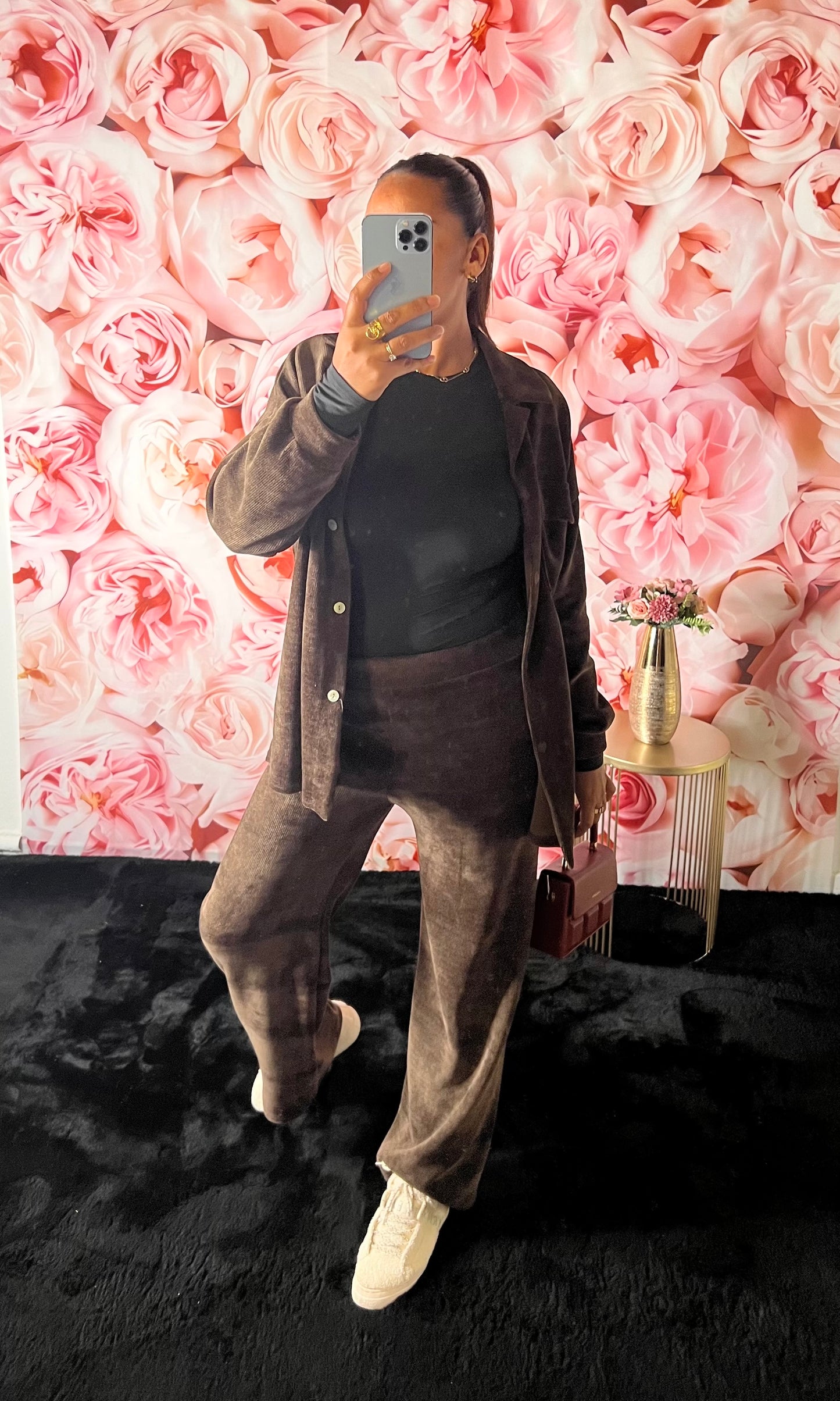 Ensemble Velours Chocolat