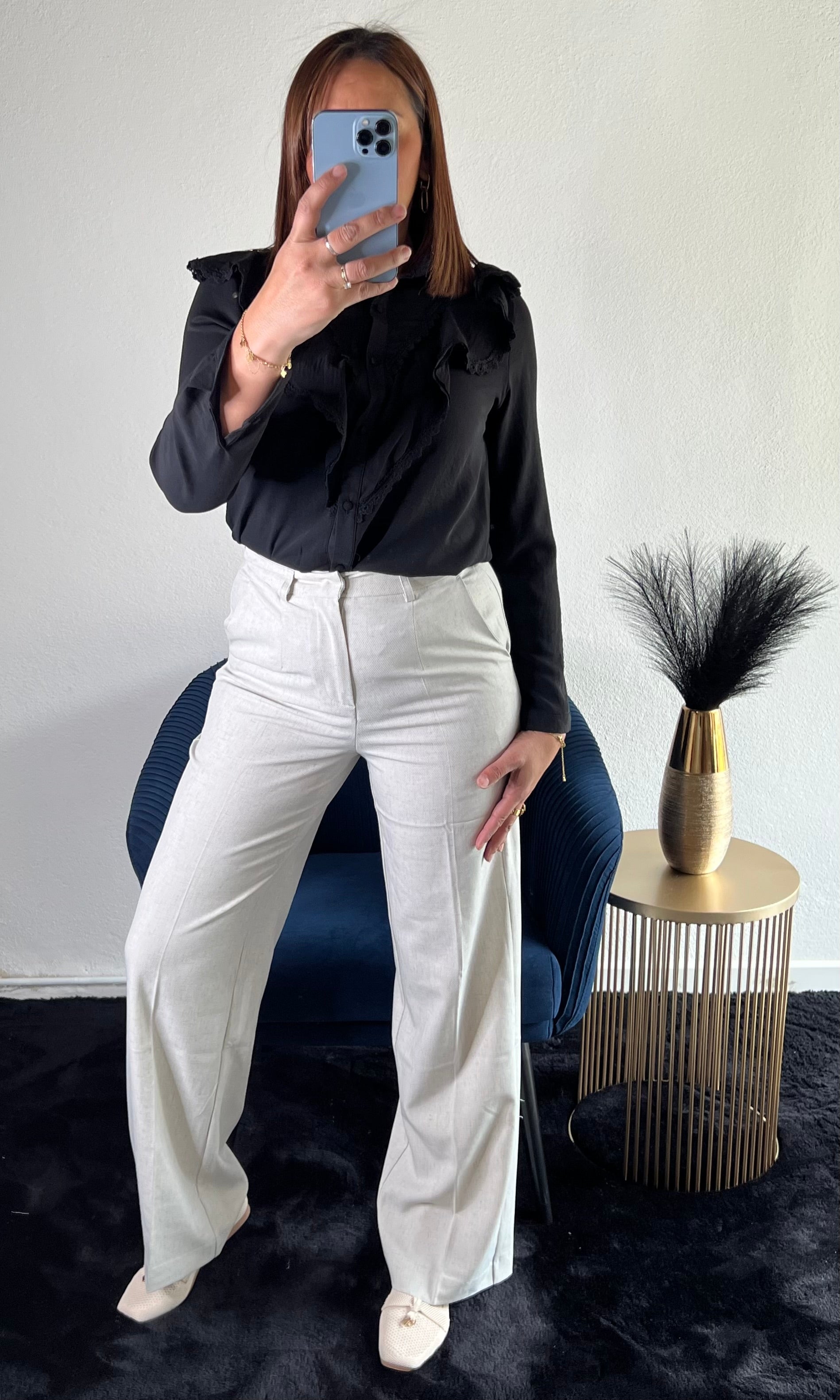 Pantalon Gris Chiné Chic - Kify By S