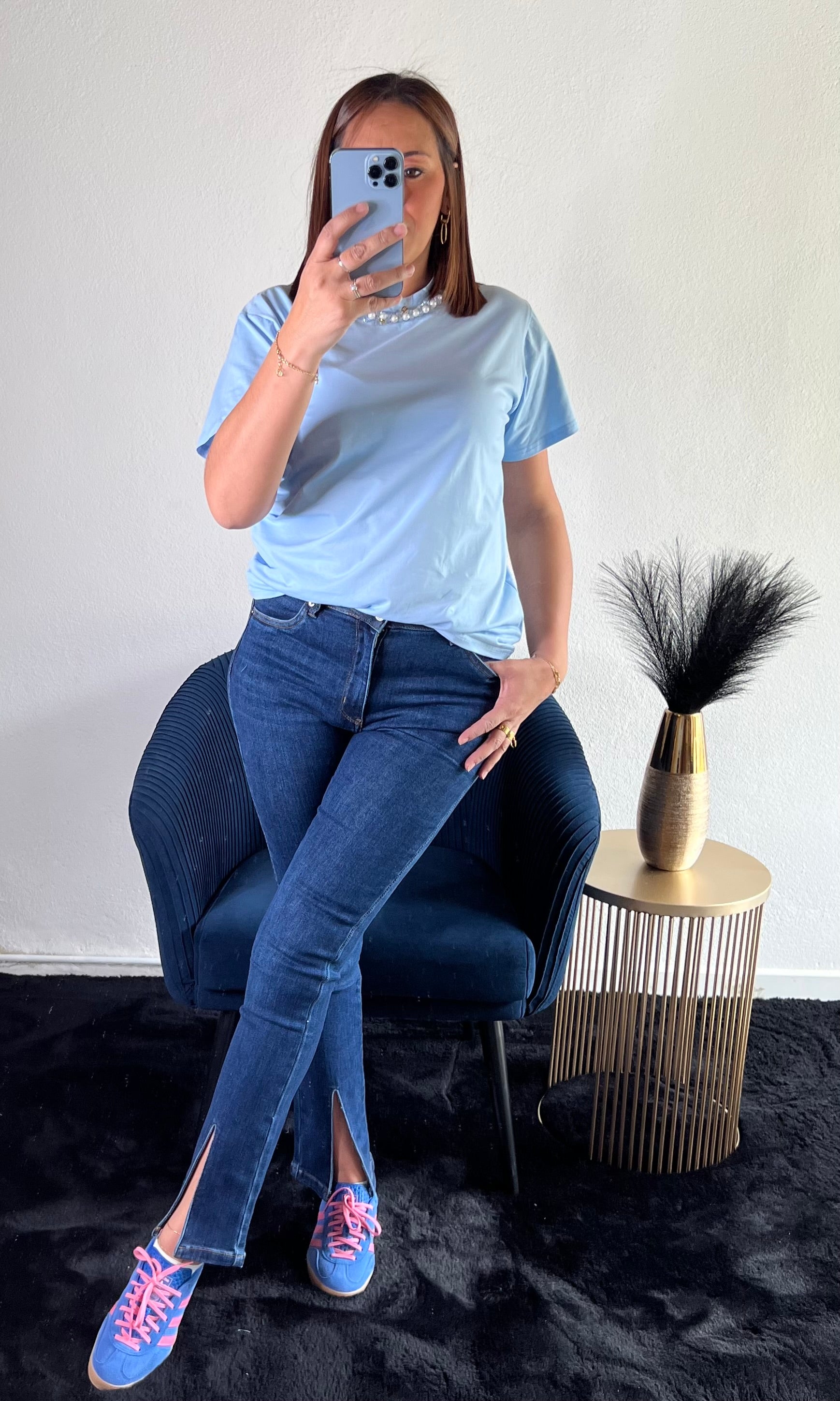 Jean Brut Inspi Z Fente Avant - Kify By S