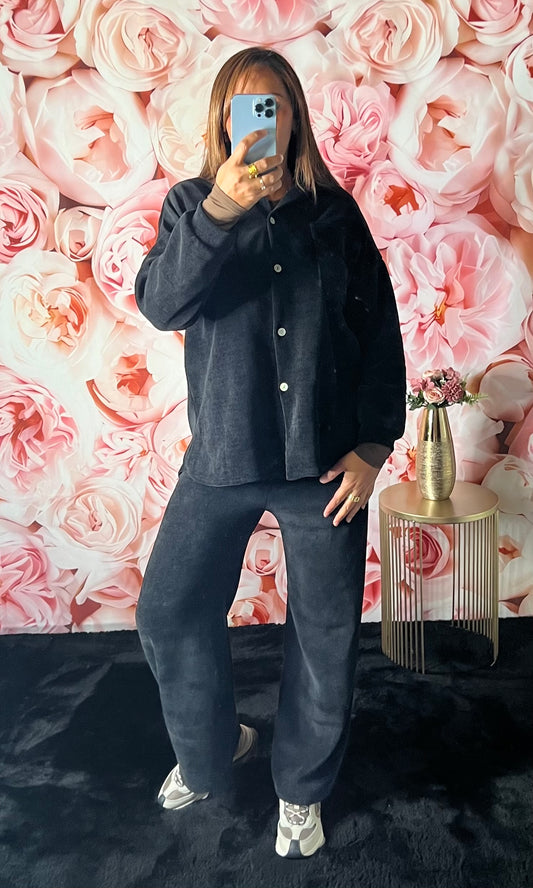 Ensemble Velours Noir