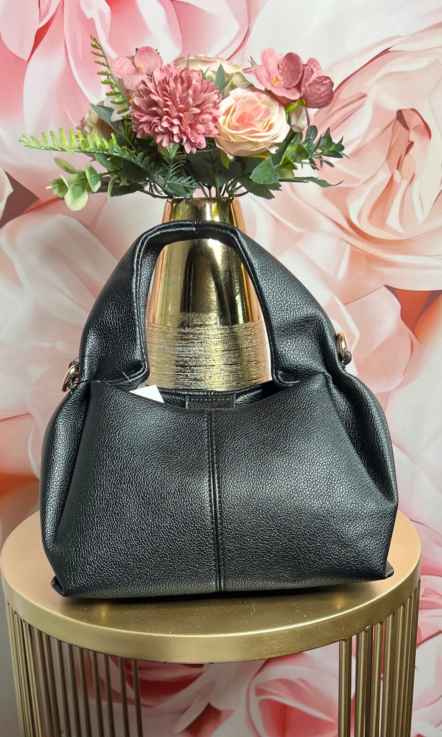 Sac Pôpo En Bandoulière Noir