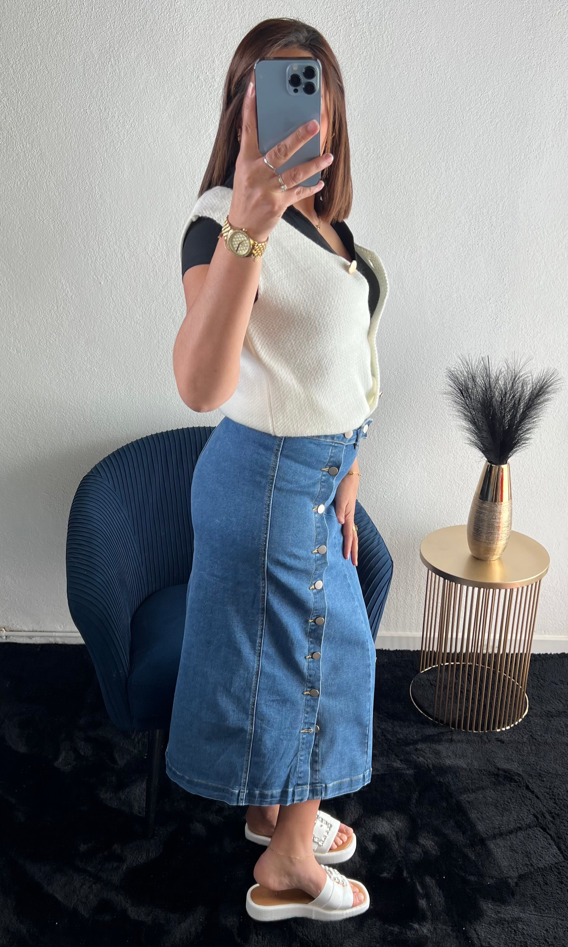 Jupe Jeans Claire - Kify By S