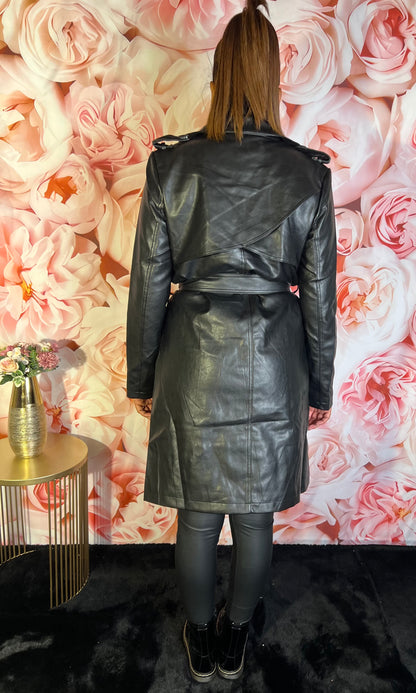 Trench Simili Cuir