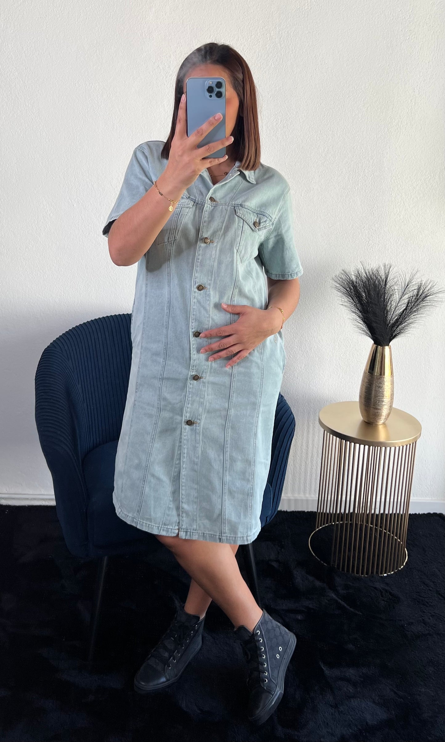 Robe Tunique en Jeans - Kify By S