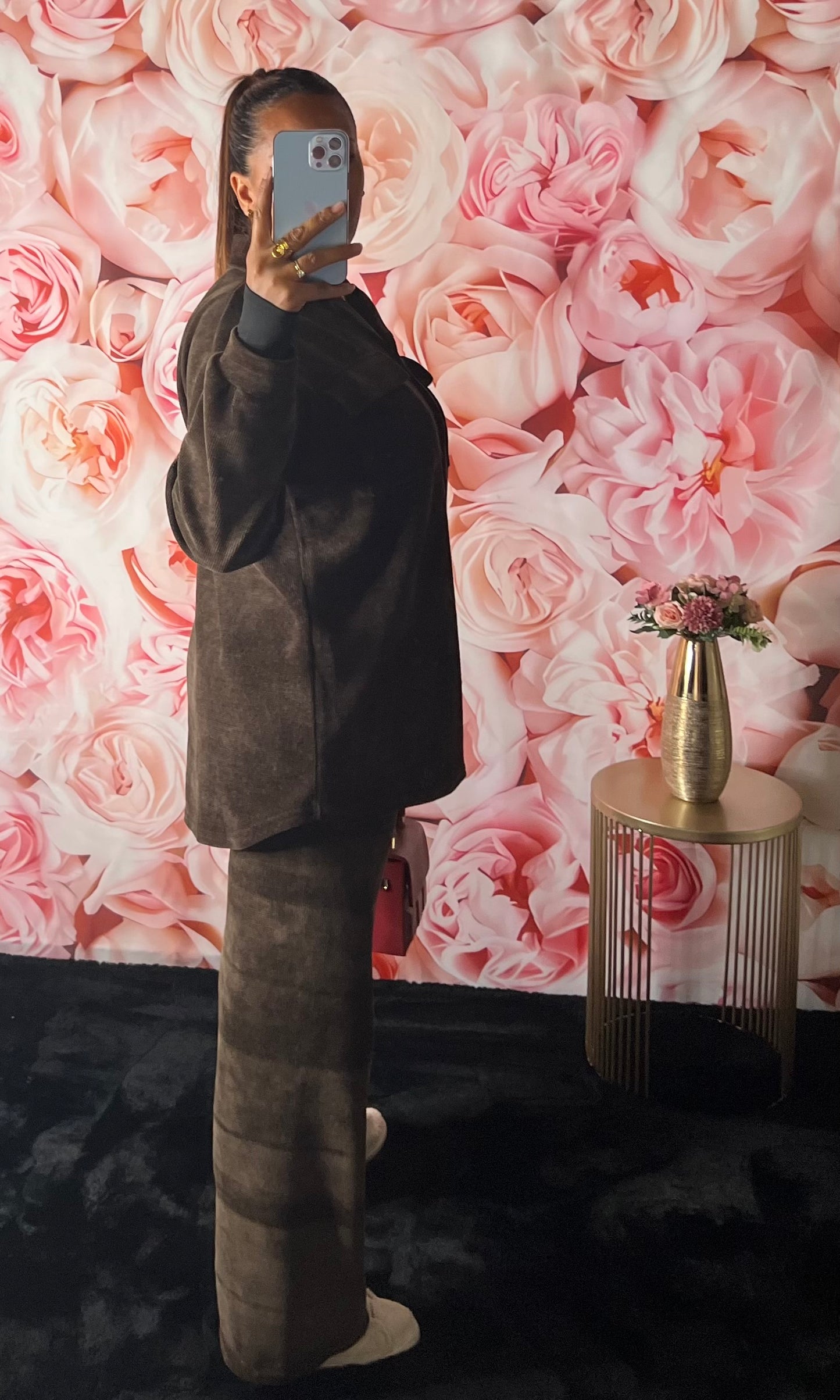 Ensemble Velours Chocolat