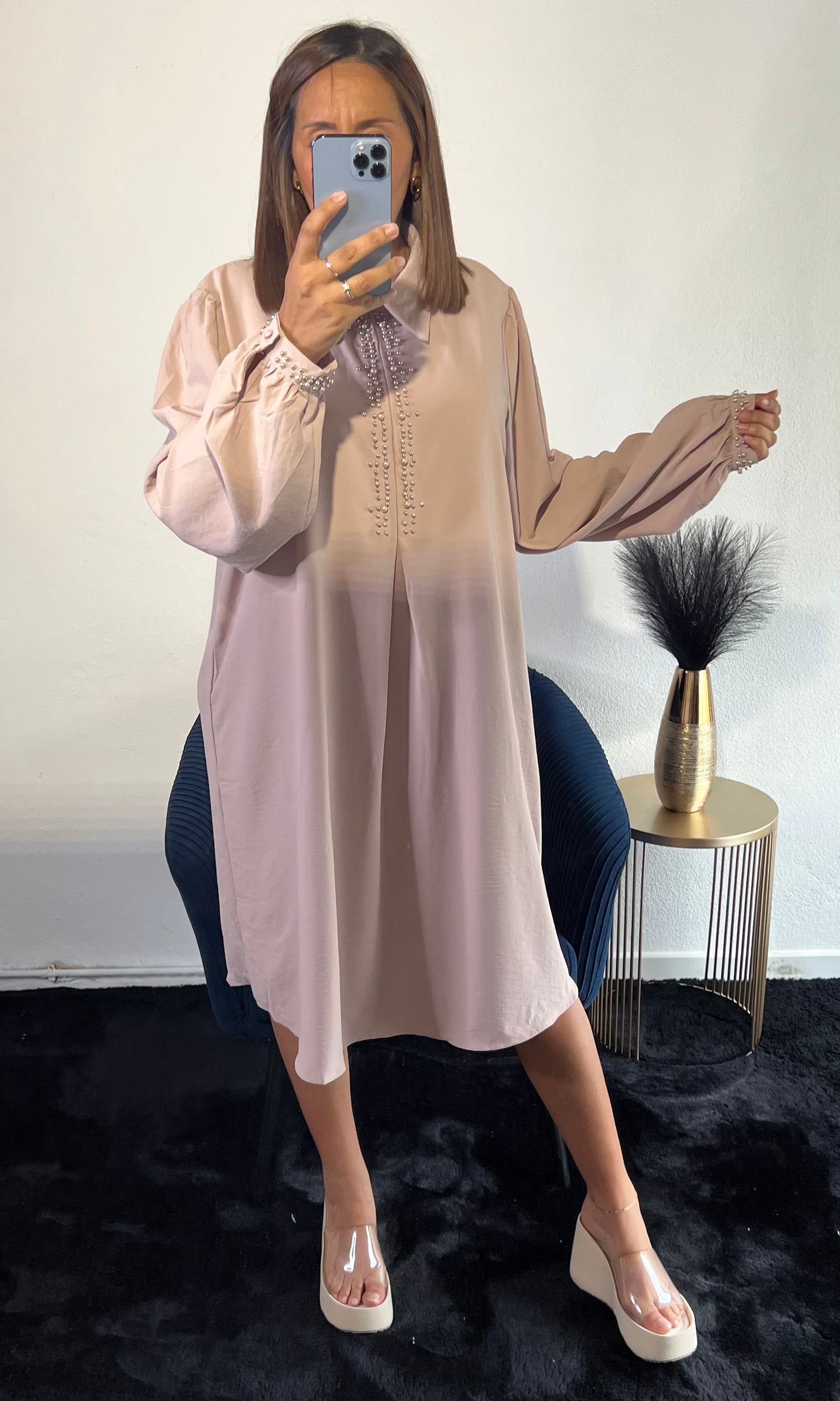 Tunique Chic perle Beige