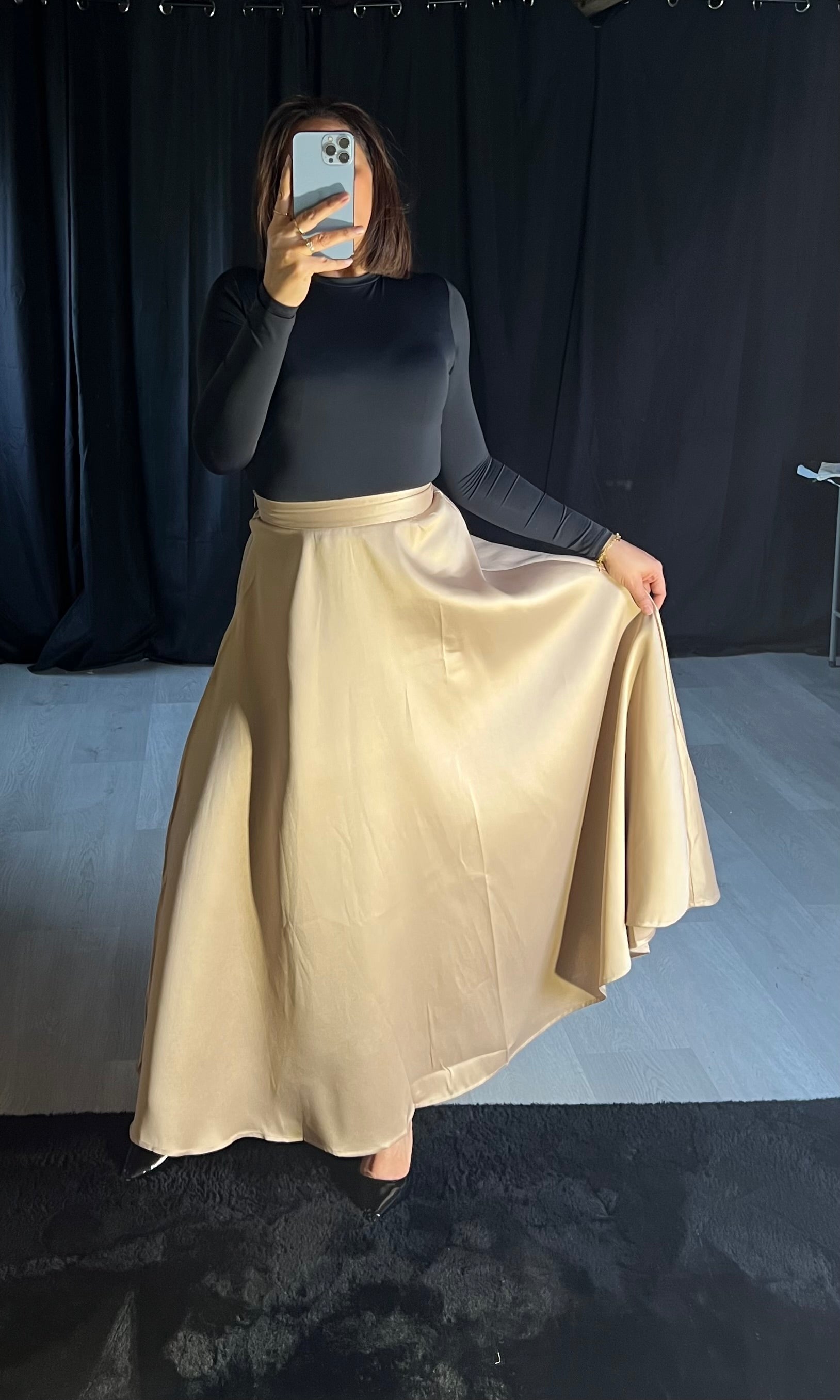 Jupe Princesse Taupe - Kify By S