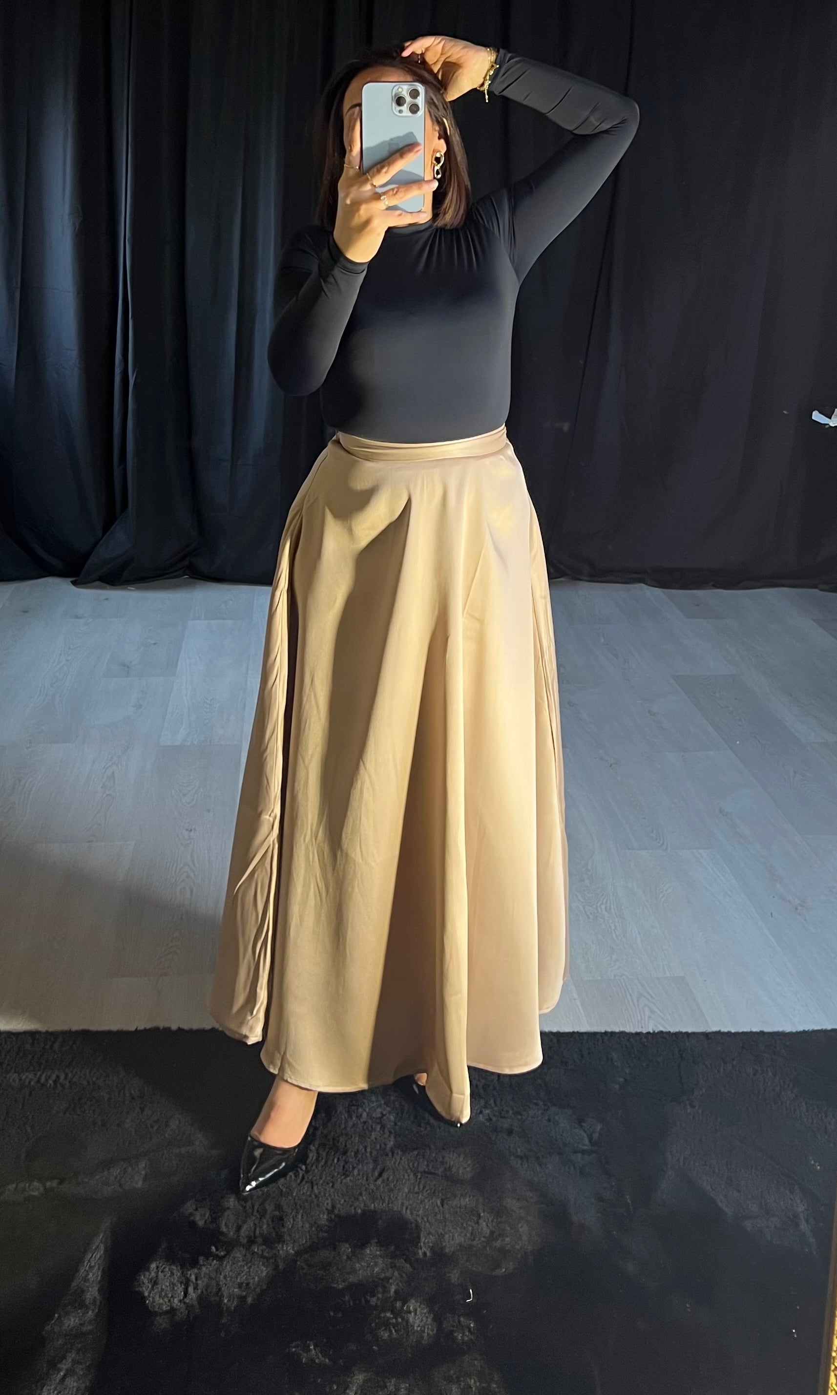 Jupe Princesse Taupe - Kify By S