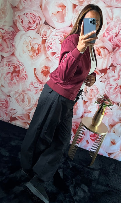 Bomber’s Effet Suédine Bordeaux