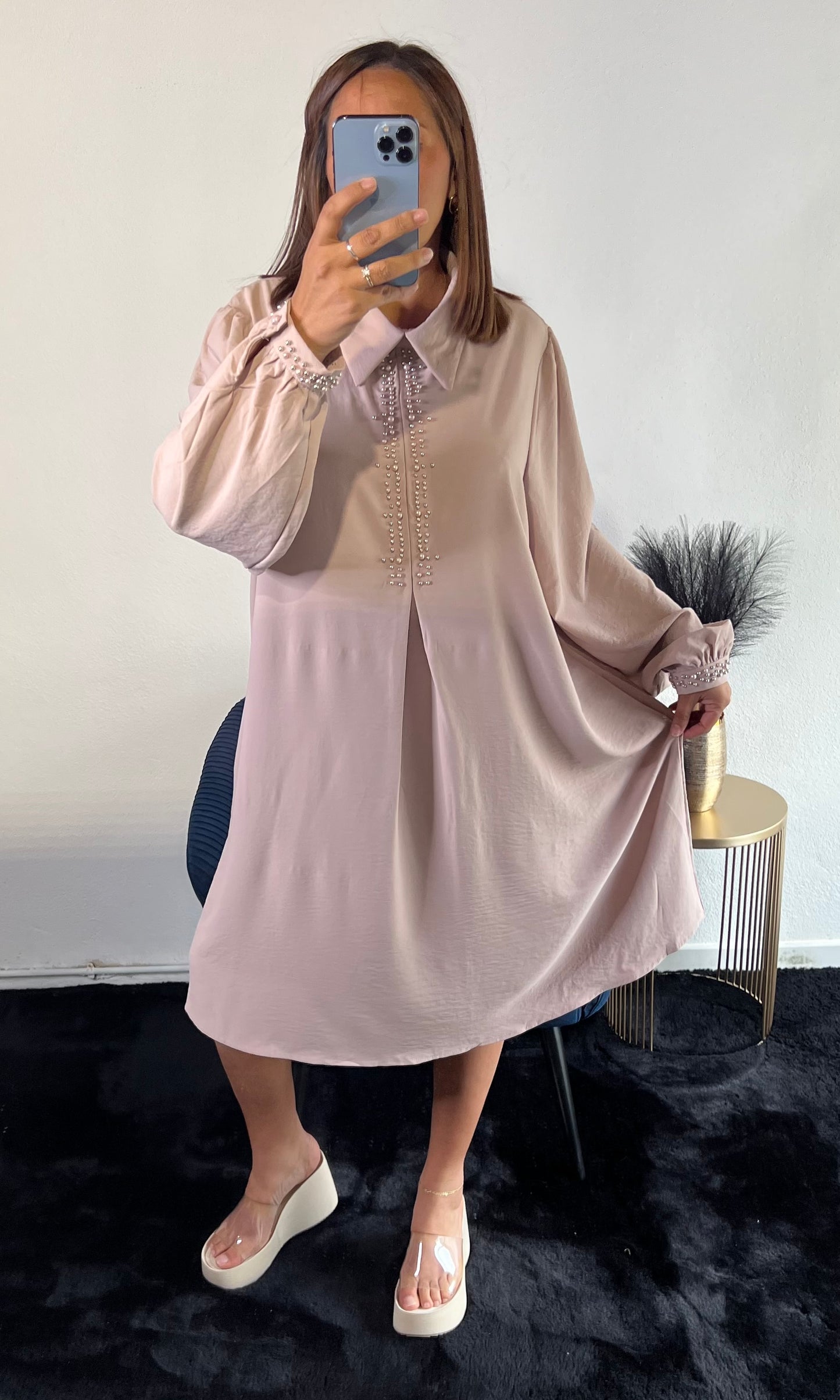 Tunique Chic perle Beige