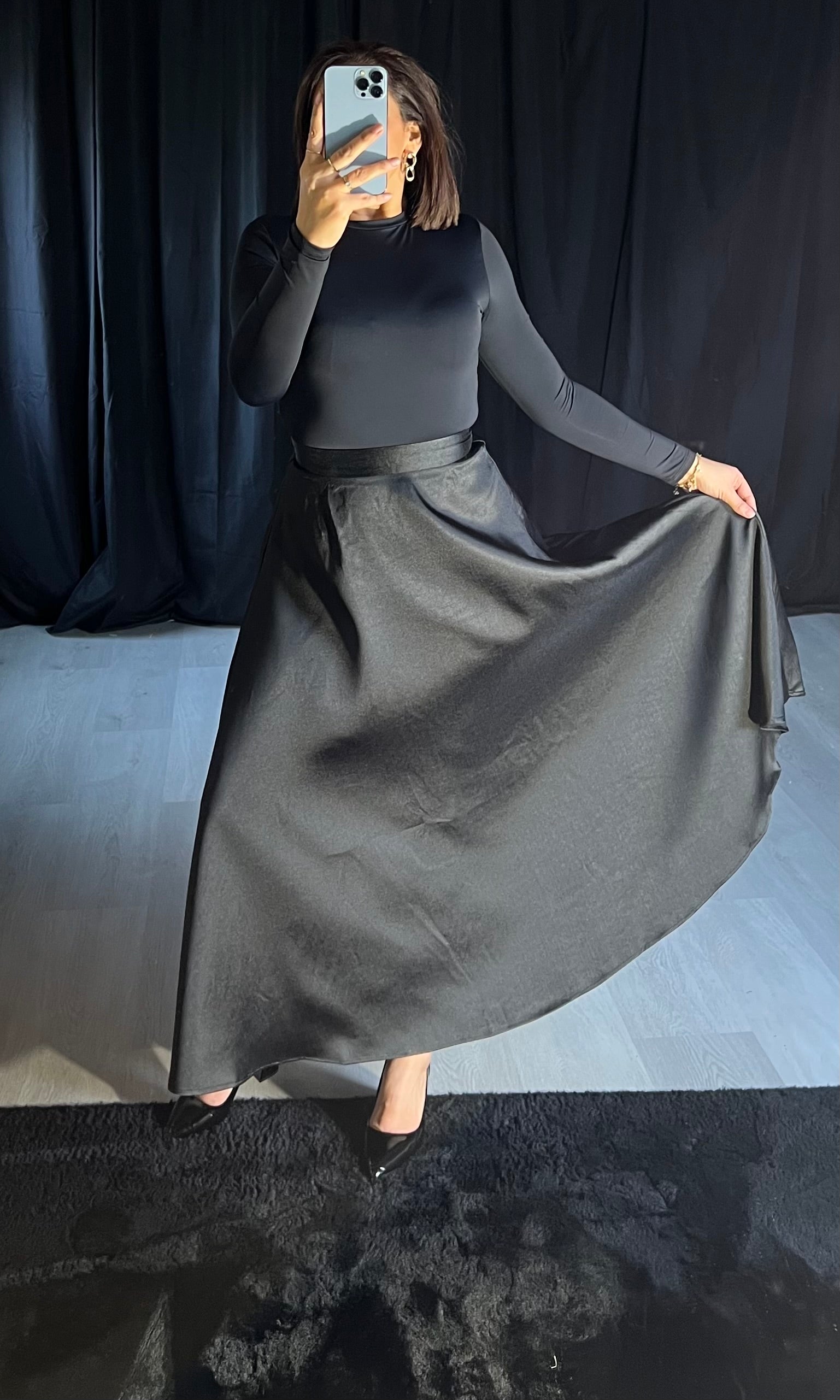 Jupe Princesse Noire - Kify By S