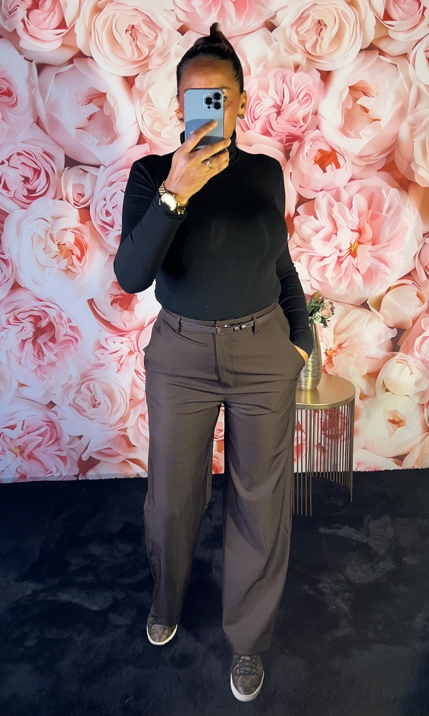 Pantalon Chic Chocolat