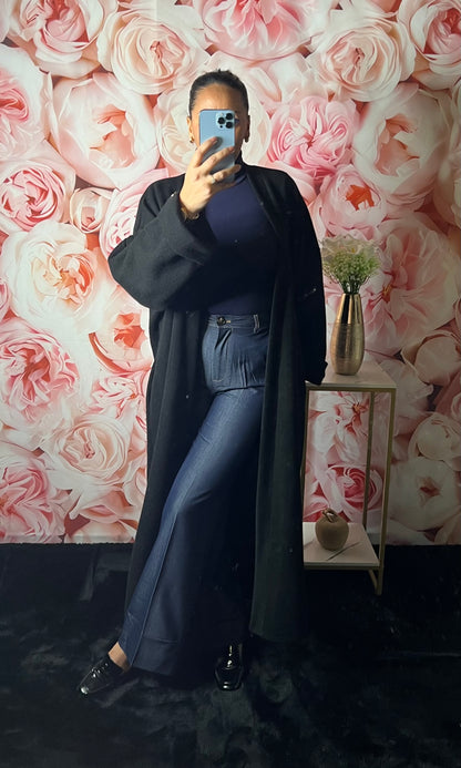 Pantalon Tailleur Large – Chic & Élégant