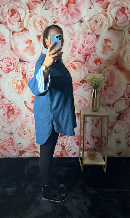 La Chemise Oversize Denim Chic