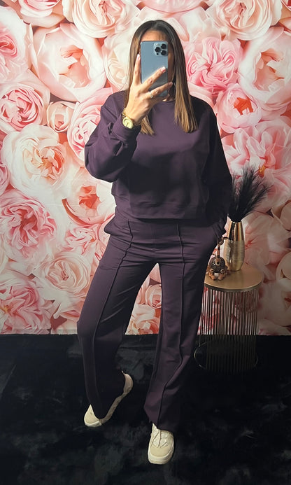 Sweat Aubergine